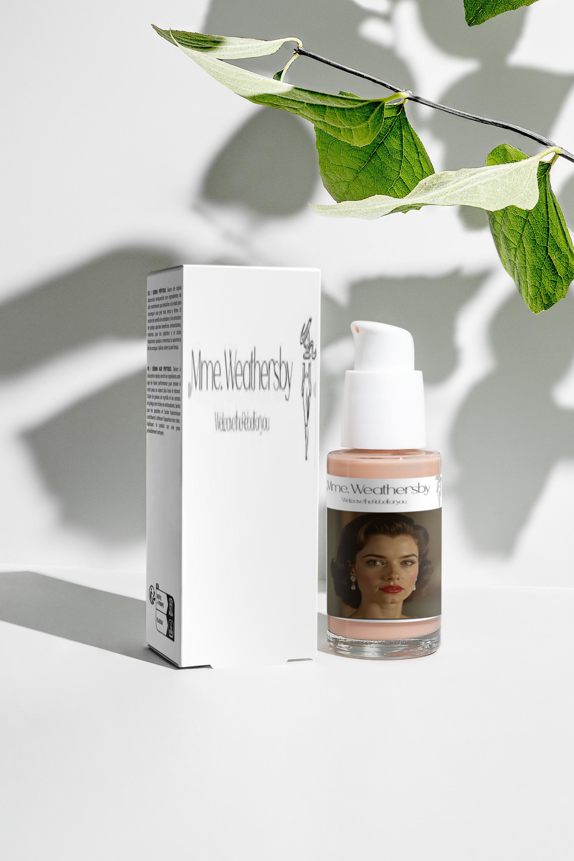 Peptide Anti-Aging Serum (You can barely see my WRINKLES)