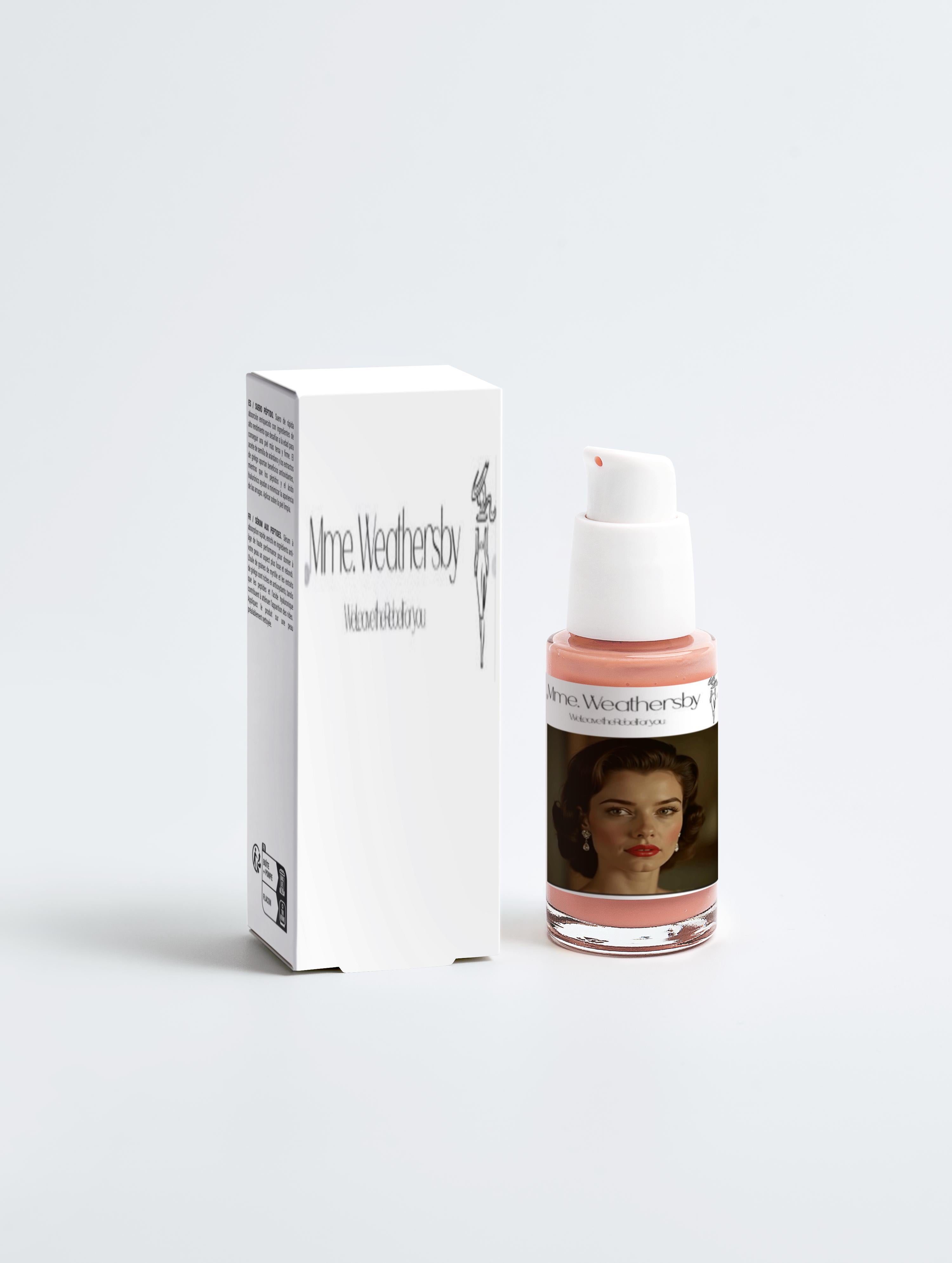 Peptide Anti-Aging Serum (You can barely see my WRINKLES)